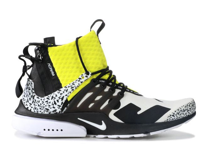 Nike Air Presto Mid Acronym Dynamic Yellow (Preowned)