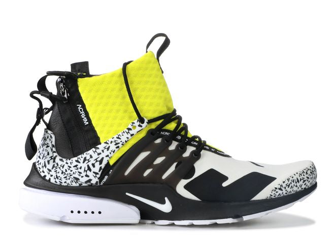 Nike Air Presto Mid Acronym Dynamic Yellow (Preowned)