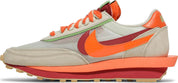 Nike X Sacai X LDV Waffle Clot Net Orange Blaze