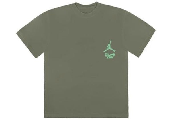 Travis Scott Jordan Cactus Jack Highest T Shirt Olive