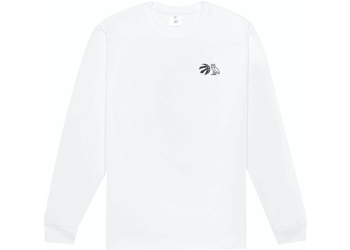 Ovo X Raptors Long Sleeve Tee White (Preowned)