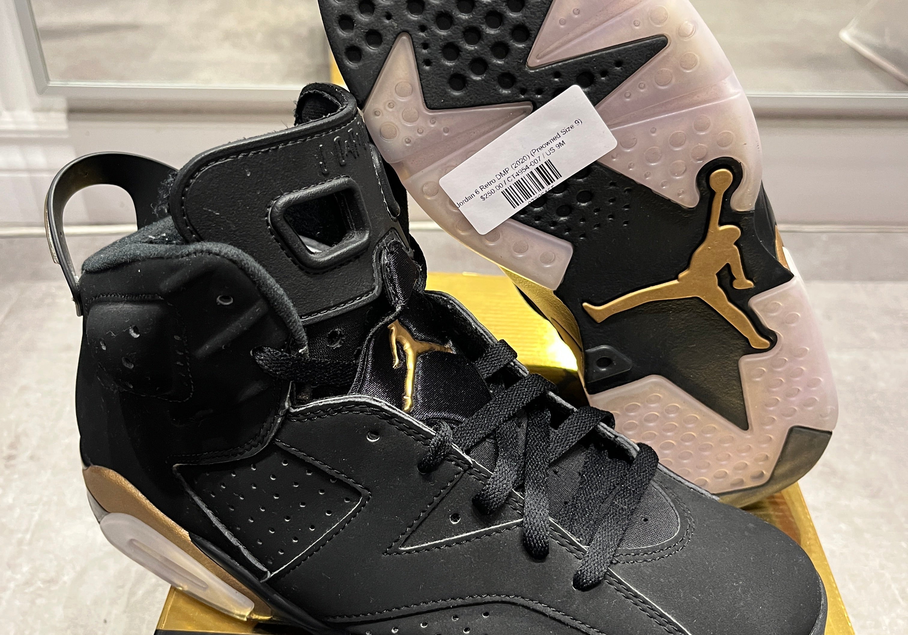 Jordan 6 Retro DMP (2020) (Preowned Size 9)