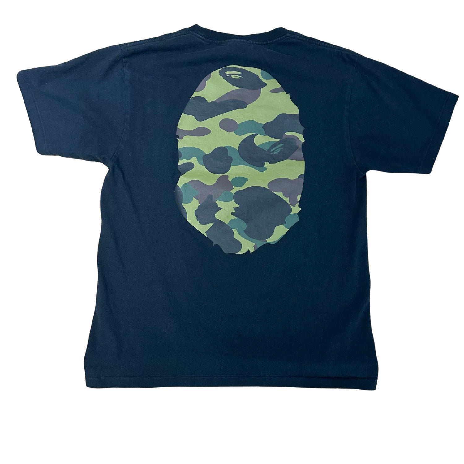 Bape 1st Camo Big Ape Head Tee Black - Pre-Owned Size M