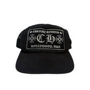 Chrome Hearts CH Hollywood Trucker Hat Black/Black - Pre-Owned