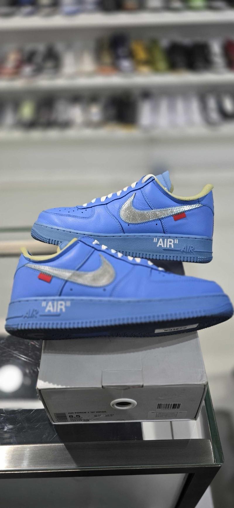 Nike Air Force 1 Low Off-White MCA University Blue - Pre-Owned Size 8.5