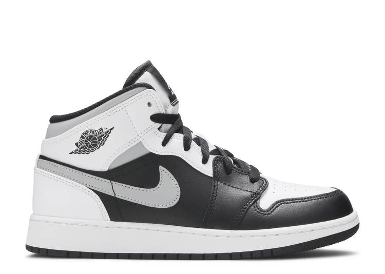 Jordan 1 Mid White Shadow (GS)