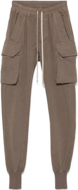Rick Owens DRKSHDW Mastodon Cargo Sweatpants Dust Brown