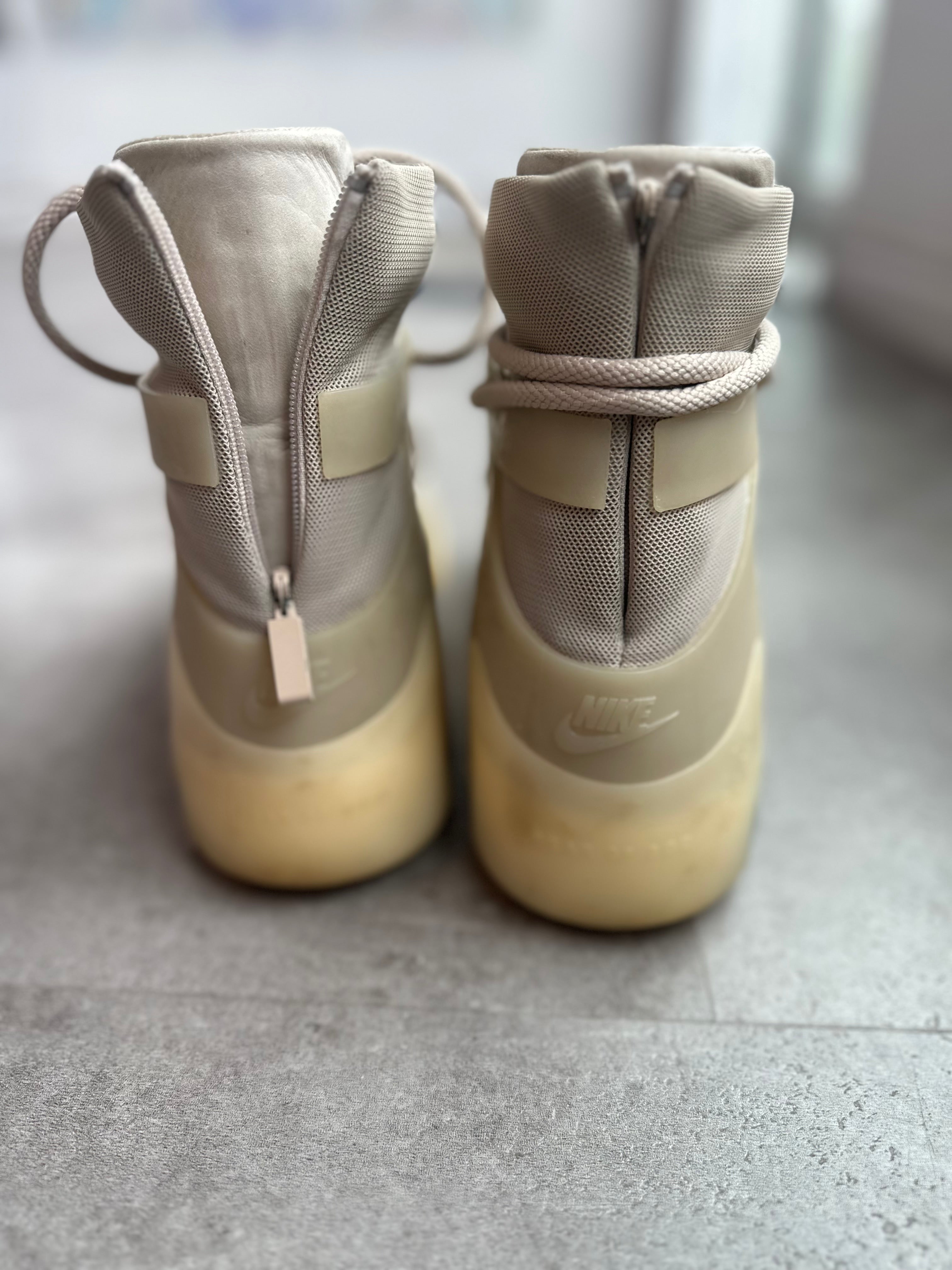 Nike Air Fear of God 1 Oatmeal - Pre-Owned Size 10 (No original box)