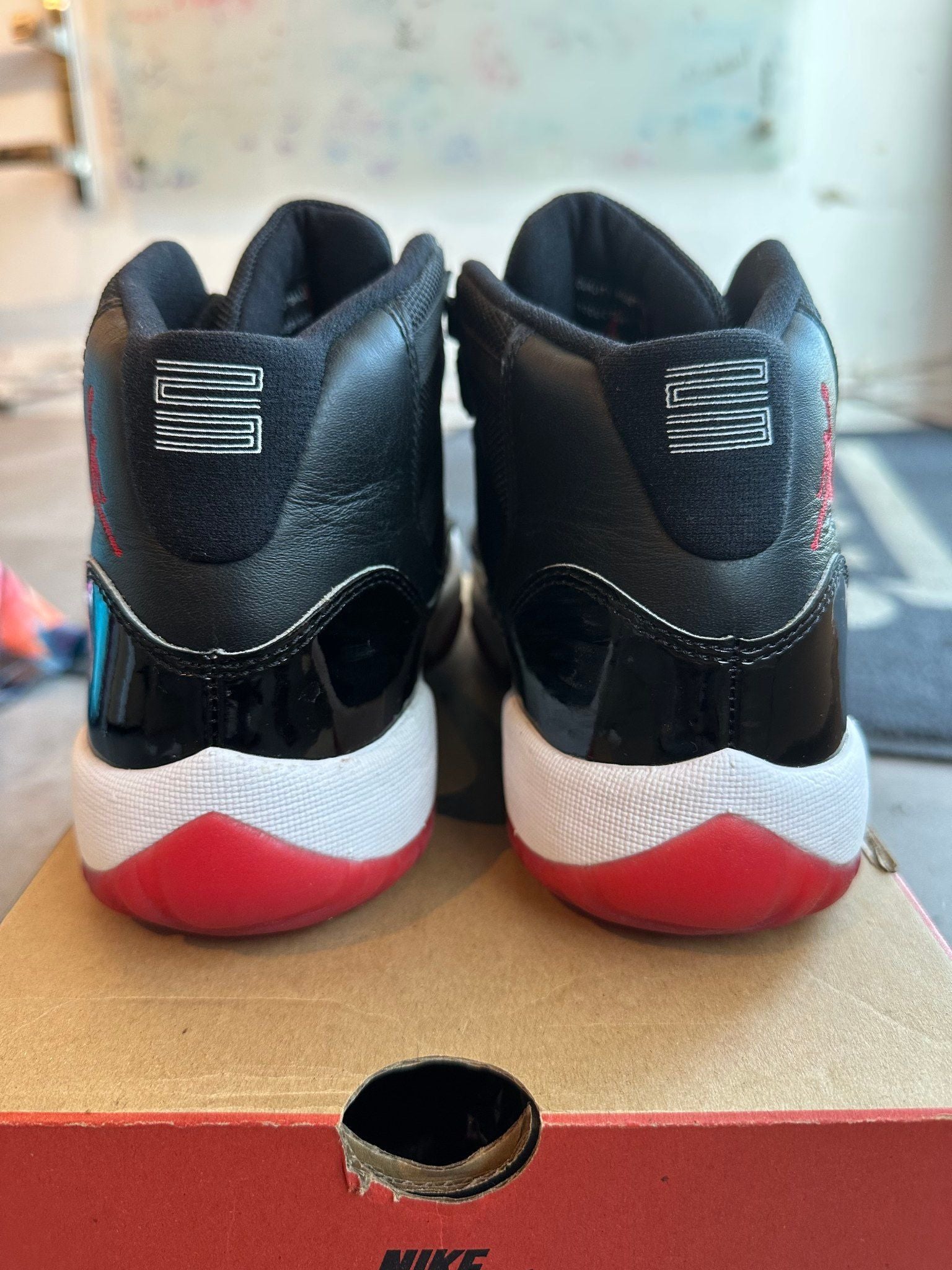 Jordan 11 Retro Playoffs Bred (2019) (GS) - Pre-Owned Size 7Y
