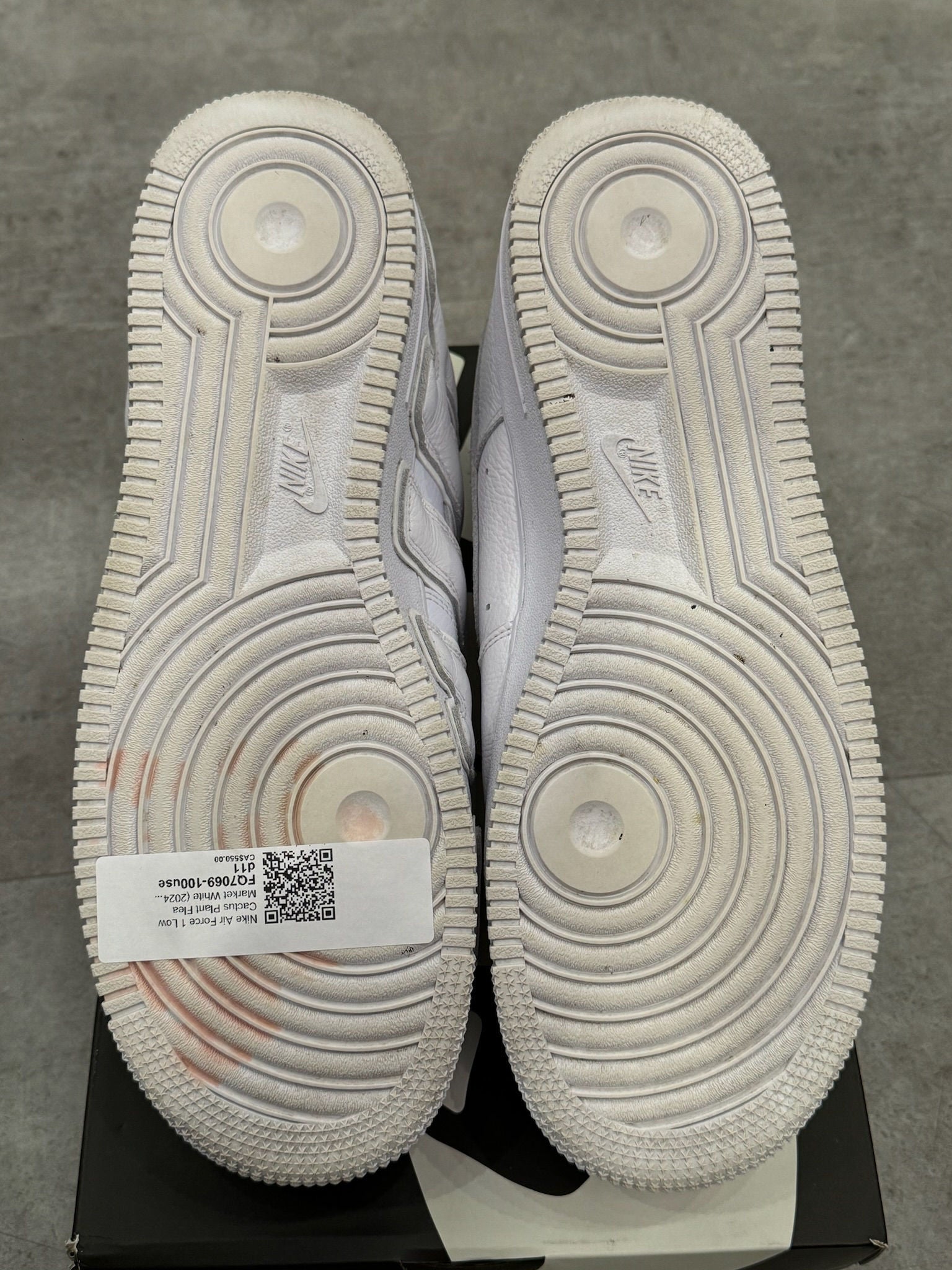 Nike Air Force 1 Low Cactus Plant Flea Market White (2024) - Pre-Owned Size 11M