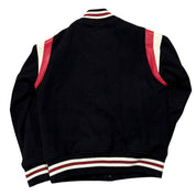 Ovo October's Very Own Black/Red Varsity Jacket - Pre-Owned Size XL