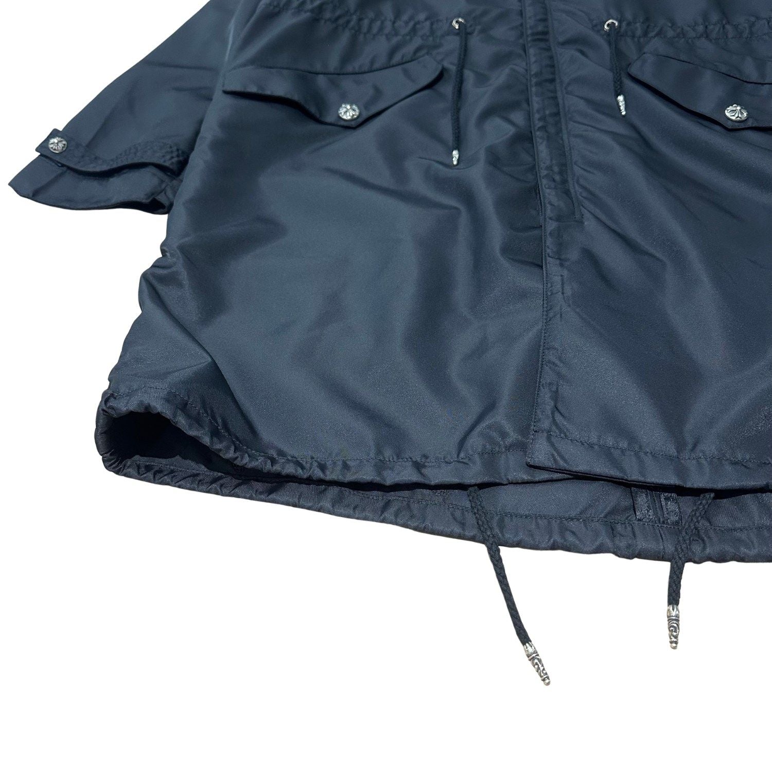 Chrome Hearts Flooded Plus Cross Patches Jacket Black