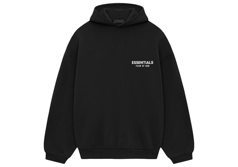 Fear of God Essentials Fleece Hoodie (FW24) Black