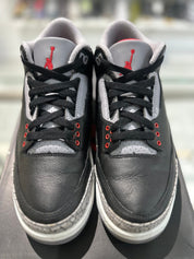 Jordan 3 Retro Black Cement (2024) - Pre-Owned Size 8 (Worn Once)