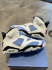 Jordan 6 Retro UNC White (Preowned Size 9.5) - Pre-Owned