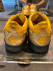 Nike Air Rubber Dunk Off-White University Gold - Pre-Owned Size 9.5