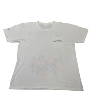 Chrome Hearts Multi Color Cross Cemetery T-Shirt White - Lightly Used Size L