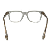 Chrome Hearts Cox Ucker Crystal Gold Clear Glasses - Worn Once