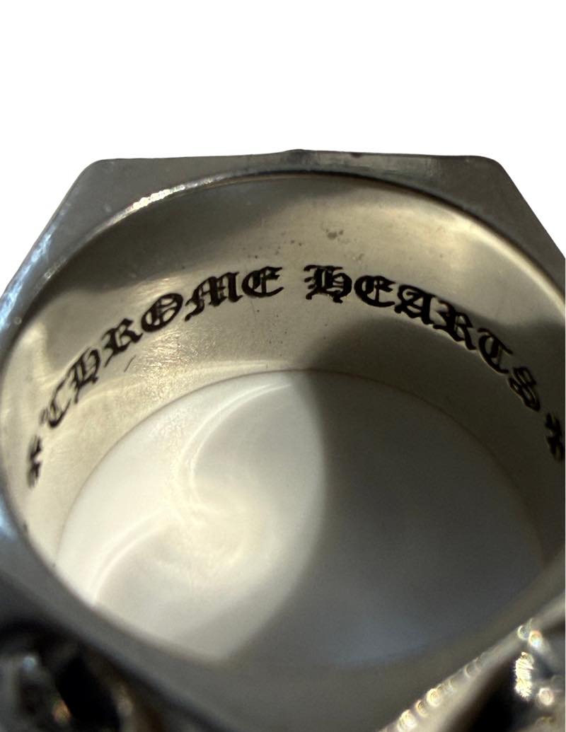 Chrome Hearts Pyramid Heart Ring - Lightly Used Size 6.5