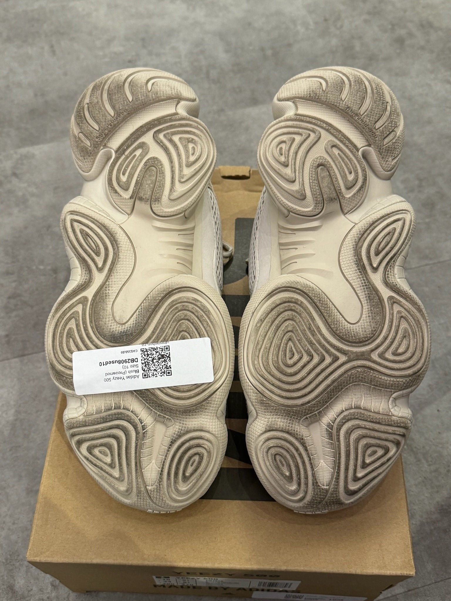 Adidas Yeezy 500 Blush - Pre-Owned Size 10