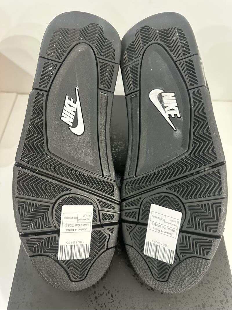 Jordan 4 Retro Black Cat (2025) - Pre-Owned Size 12