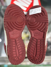 Nike Dunk Low PRM Vintage Red - Pre-Owned Size 8.5