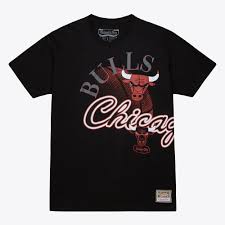 Mitchell & Ness NBA Bulls Maxed Out T-Shirt Black