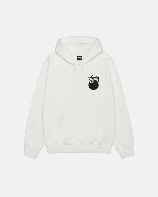 Stussy 8 Ball Pigment Dyed Hoodie Natural