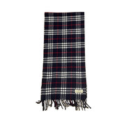Burberry Plaid Scarf Navy - Pre-Owned