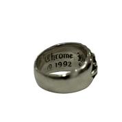 Chrome Hearts Floral Cross Ring (Lightly Used Size 8) - Pre-Owned