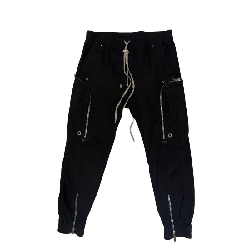 Rick Owens Edfu Bauhuas Cargo Pants Black - Pre-Owned Size 32