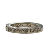 Chrome Hearts Hong Kong Exclusive Fuck You 3MM Spacer Ring - Lightly Pre-Owned Size 6
