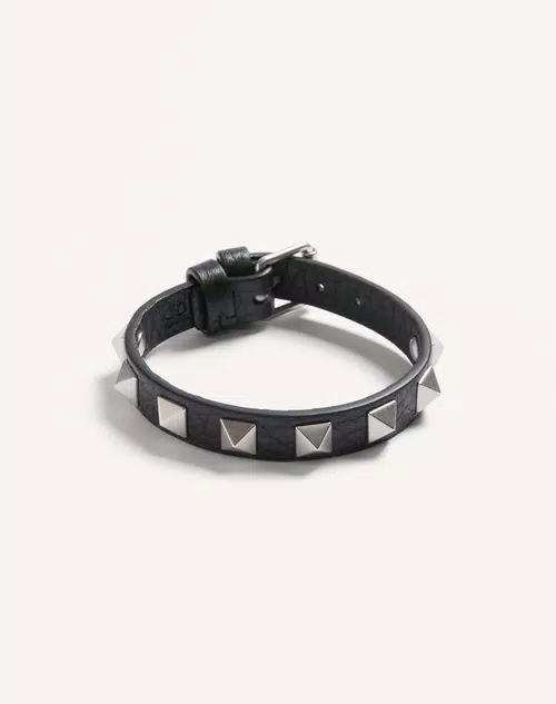 Valentino Rockstud Bracelet Black (Preowned) - Pre-Owned