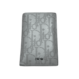 Dior Bifold Grey Oblique Galaxy Card Holder - Pre-Owned