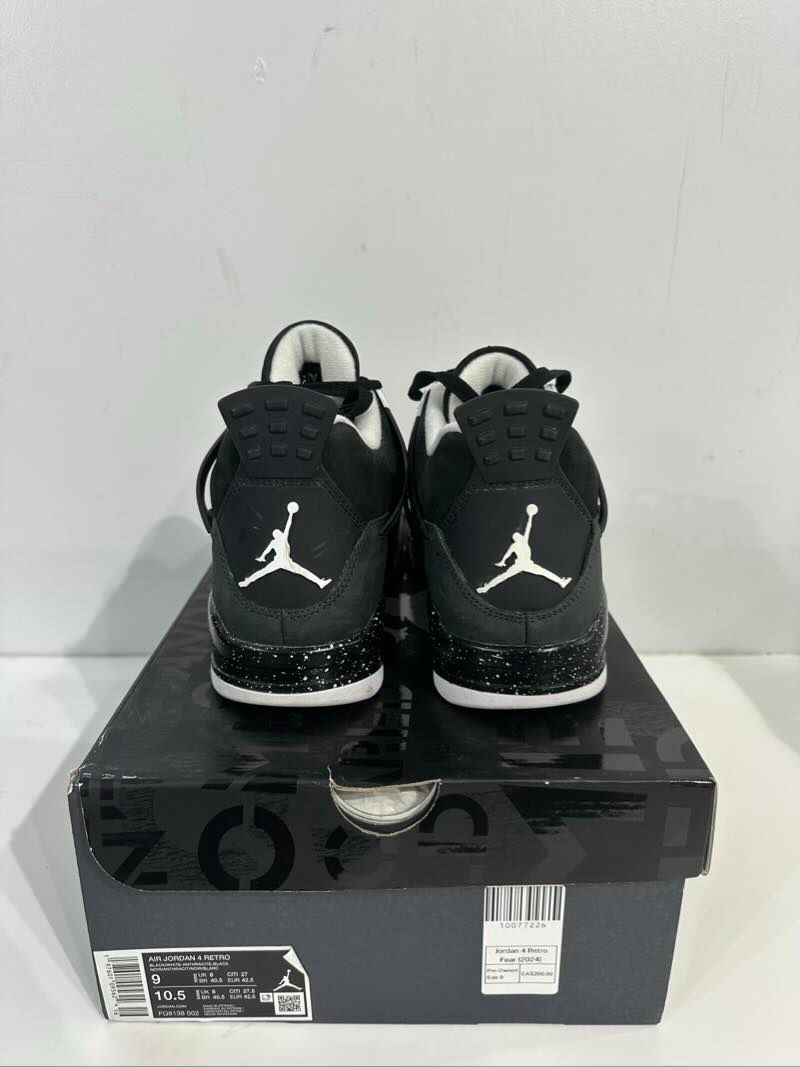 Jordan 4 Retro Fear (2024) - Pre-Owned Size 9