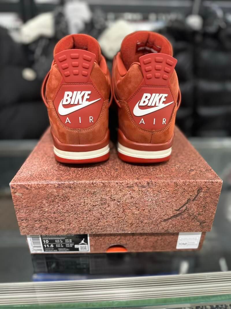 Air Jordan 4 Retro OG SP Nigel Sylvester Brick by Brick - Lightly Pre-Owned Size 10