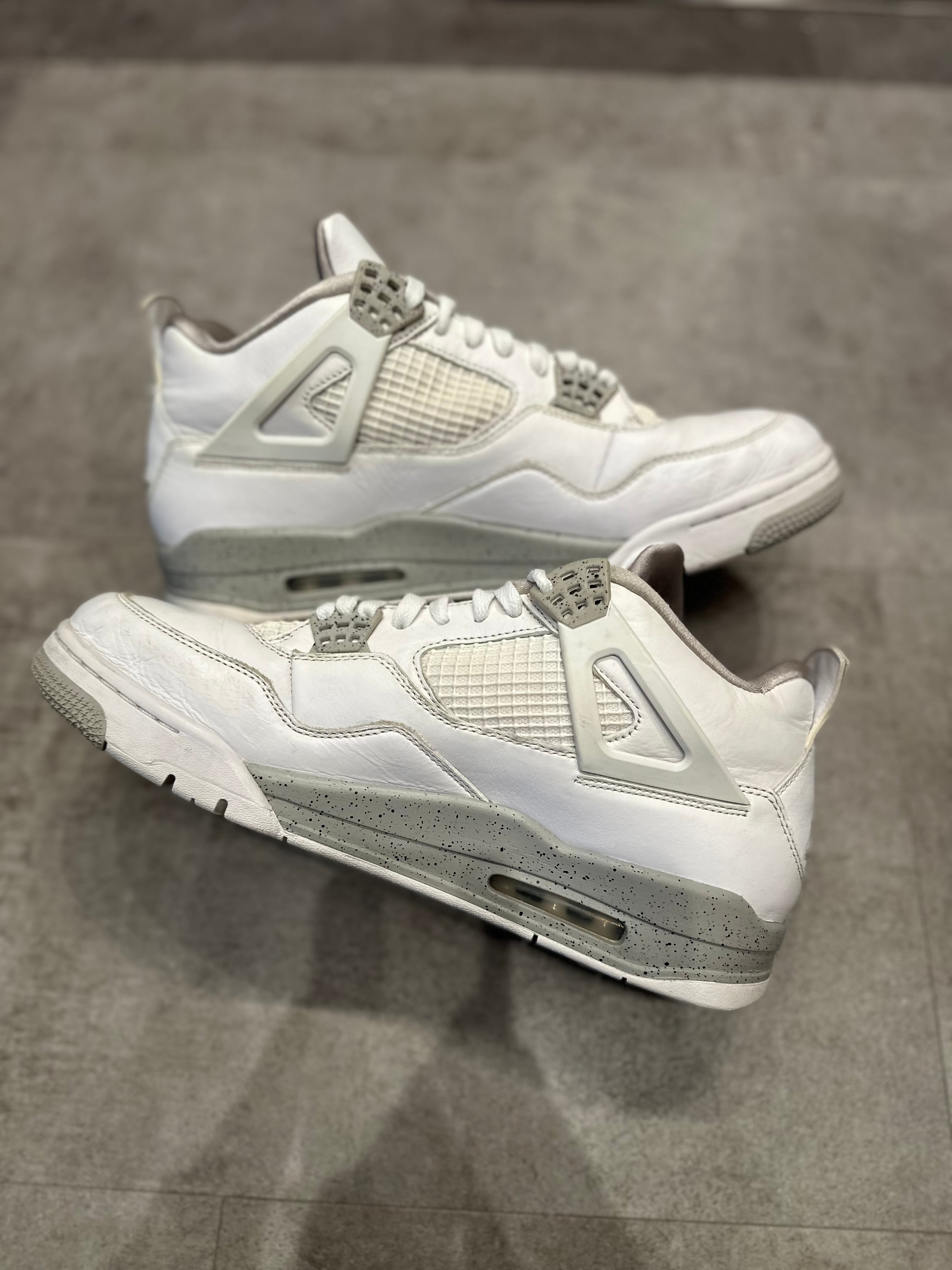 Jordan 4 Retro White Oreo (2021) - Pre-Owned Size 12 (No original box)