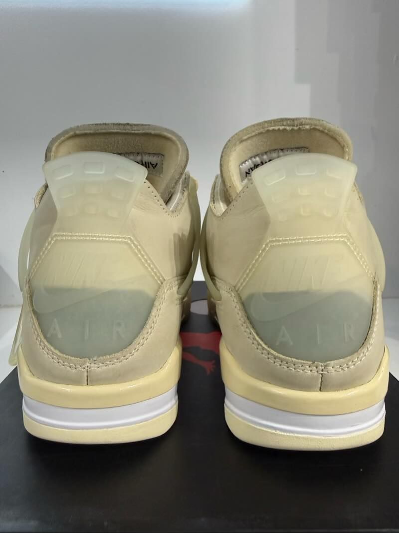 Jordan 4 Retro Off-White Sail (Women's) - Pre-Owned Size 7.5W