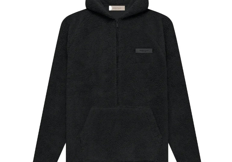 Fear of God Essentials Polar Fleece Half-Zip Hoodie (SS22) Iron