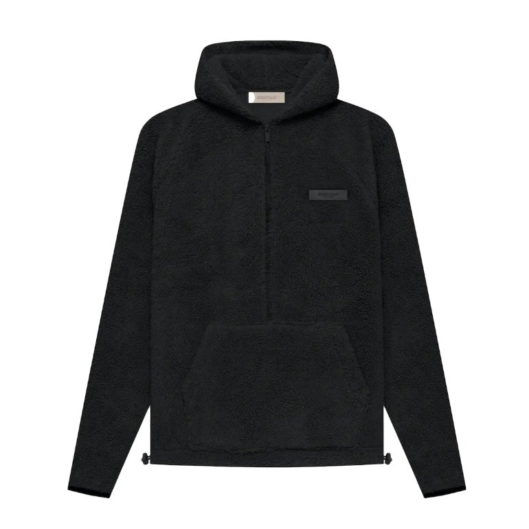 Fear of God Essentials Polar Fleece Half-Zip Hoodie (SS22) Iron