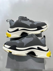 Balenciaga Triple S Grey Yellow Black - Pre-Owned Size 41