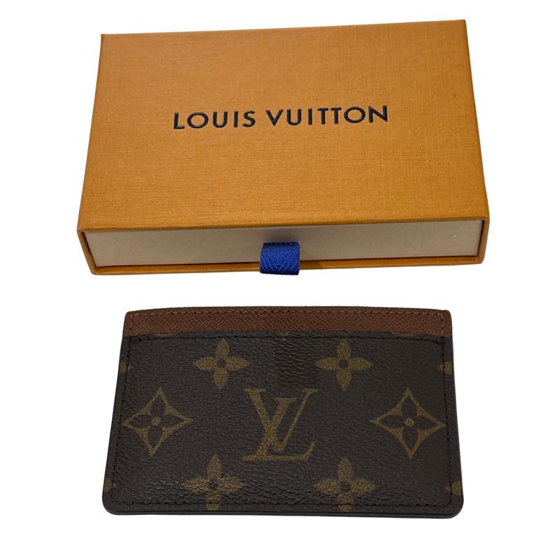 Louis Vuitton Monogram Card Holder Brown - Pre-Owned
