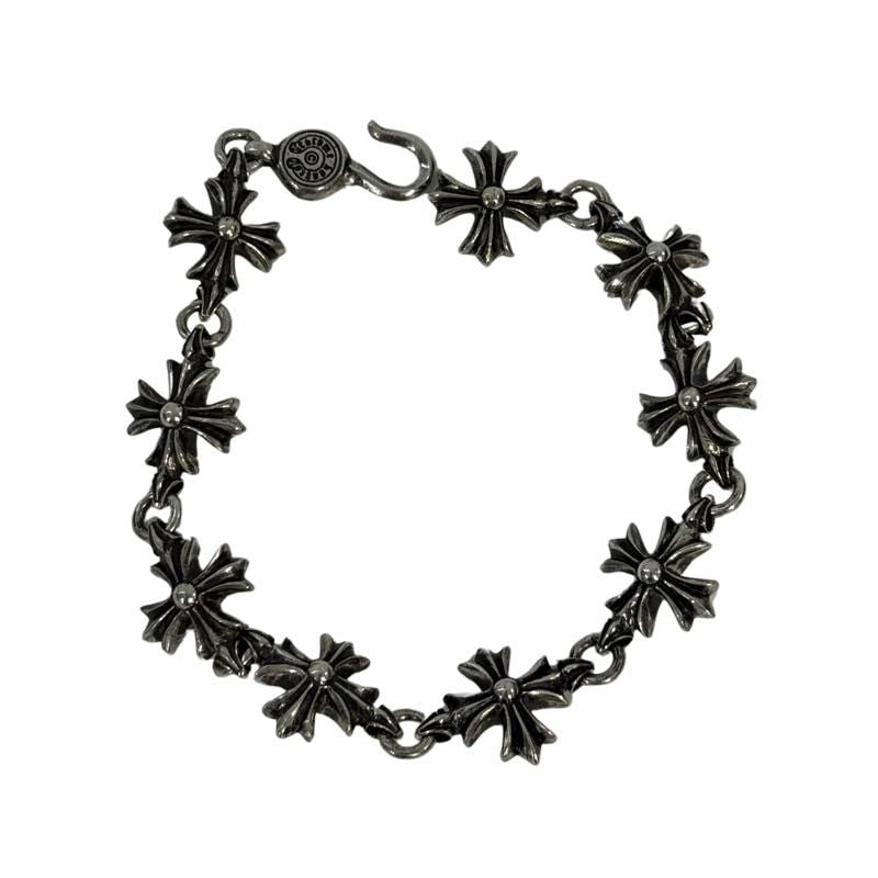 Chrome Hearts #4 Plus X Link Bracelet (9 Links)