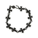 Chrome Hearts #4 Plus X Link Bracelet (9 Links)