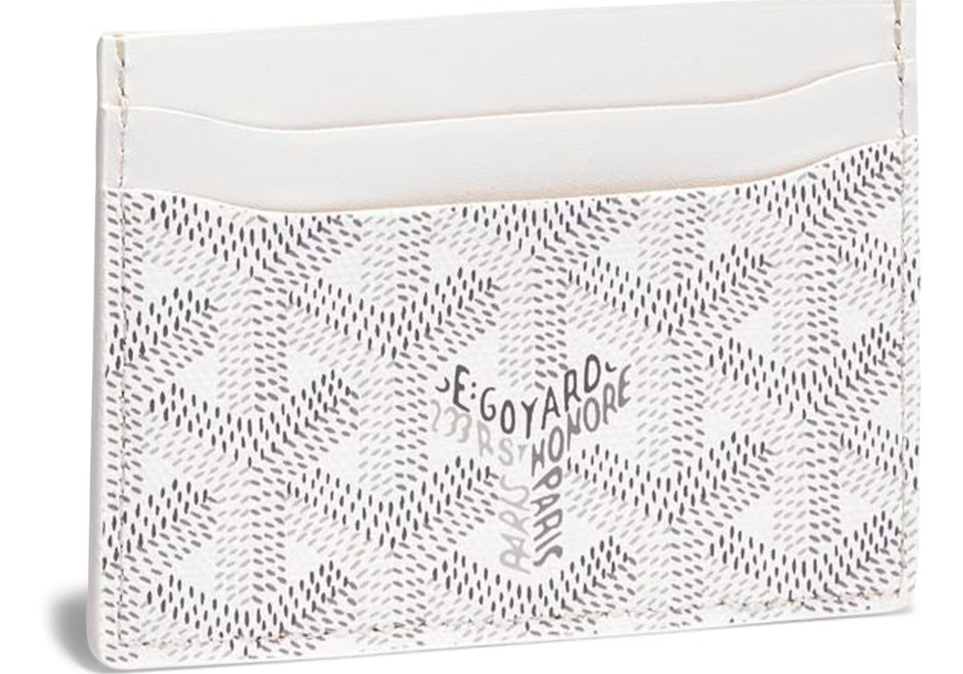 Goyard Saint Sulpice Card Holder White