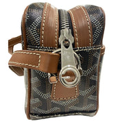 Goyard Cap Vert Crossbody Goyardine Brown - Lightly Used
