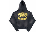Hellstar No Guts No Glory Hoodie Black - Lightly Pre-Owned Size XL