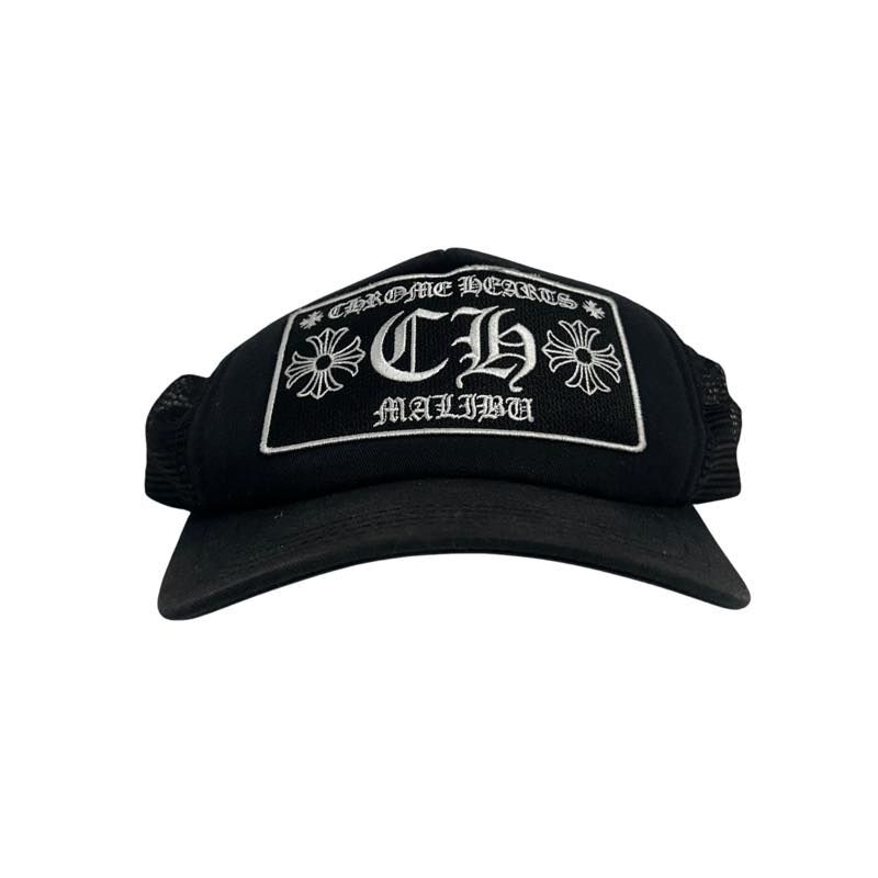 Chrome Hearts Malibu Exclusive Trucker Hat Black - Pre-Owned