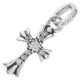 Chrome Hearts Pave Diamond Baby Fat Pendant