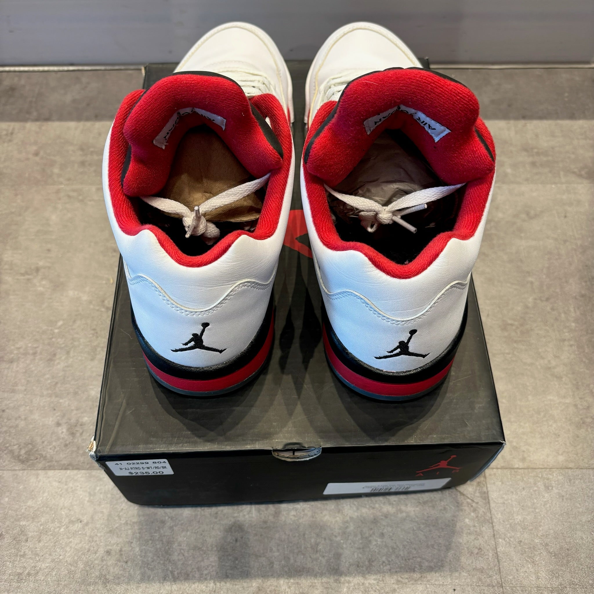 Jordan 5 Low Fire Red (Preowned)